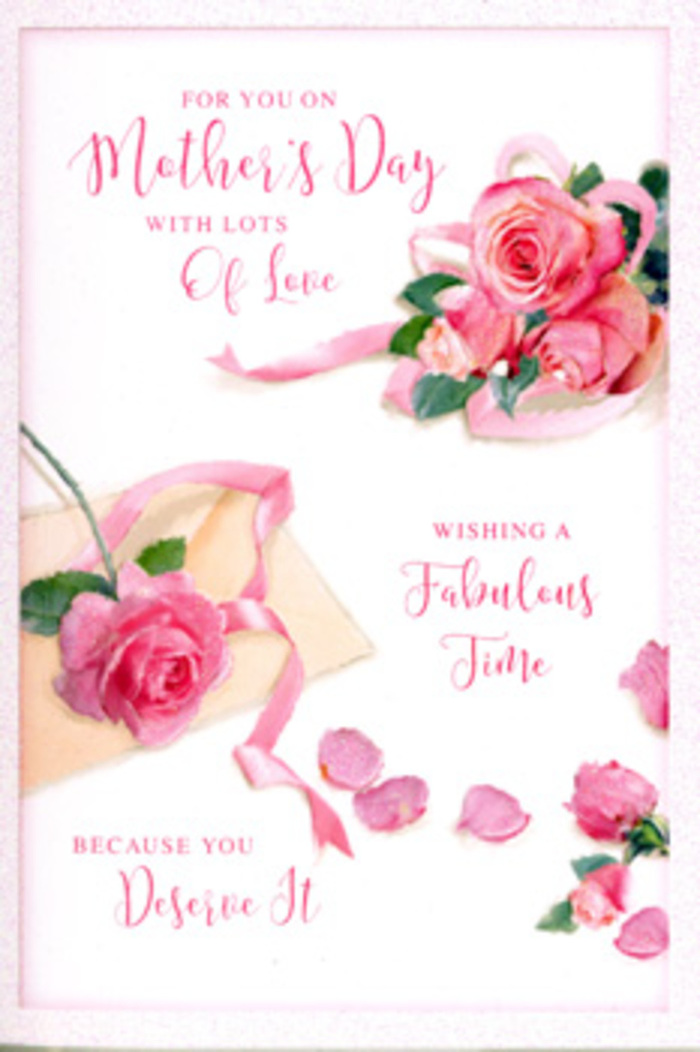 The Mother's Day card in this image is designed like a gently styled floral flatlay, where every rose and petal has been placed with a florist's eye for balance and grace. In the centre and along one corner, a cluster of pink roses forms the heart of the composition, their petals layered in soft spirals that move from creamy blush in the inner folds to richer pink at the edges. Some blooms are fully open, revealing plush, velvety whorls, while others are only partially unfurled, suggesting a sense of ongoing love and stories still unfolding. Around these main roses, individual petals, tinted from pale shell pink to deeper rose, are scattered across the smooth white card stock like confetti from a quiet celebration. The background is calm and uncluttered, allowing each petal and curve of colour to stand out clearly, almost as if they were arranged on a freshly cleared table in a Lea Bridge kitchen just before family gathers. Flowing calligraphy arcs through the design, its hand-lettered strokes warm and expressive, carrying words of thanks, admiration, and gentle encouragement. The script feels personal rather than formal, as if written by someone who has spent years sharing flowers and messages with mothers across the local streets and estates. Very soft, diffused lighting bathes the entire card, reducing harsh shadows and giving every element a tender glow reminiscent of early sunlight filtering through curtains on a peaceful Sunday morning. Altogether, the card becomes a visual bouquet-an echo of a hand-tied arrangement from a Lea Bridge florist, created to rest alongside a vase of fresh roses and to keep their sentiment alive long after the real petals have fallen.